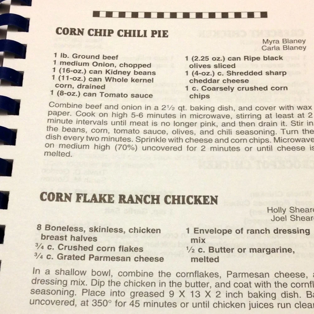 Band Cookbook, Cooking with the Blasting Blue Marching Band